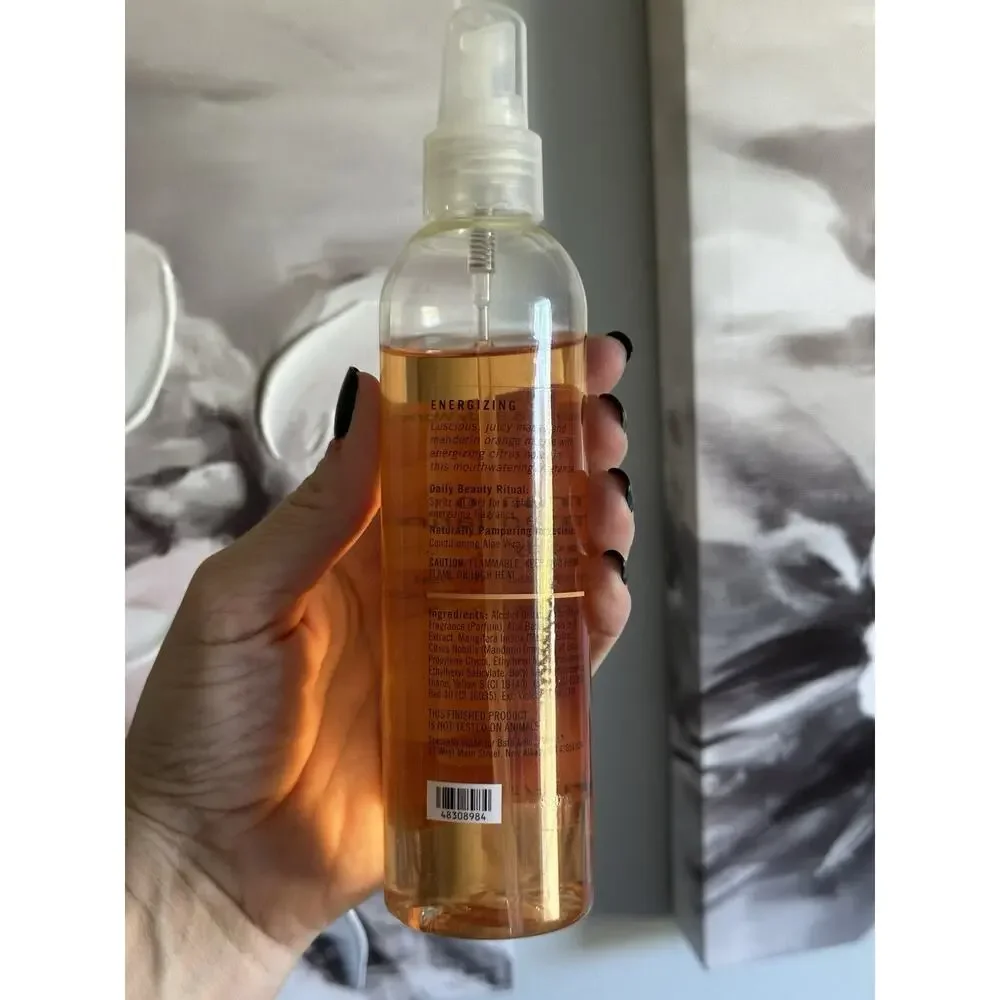Bath & Body Works Pleasures Mango Mandarin Full Size Collectible 8oz Spray